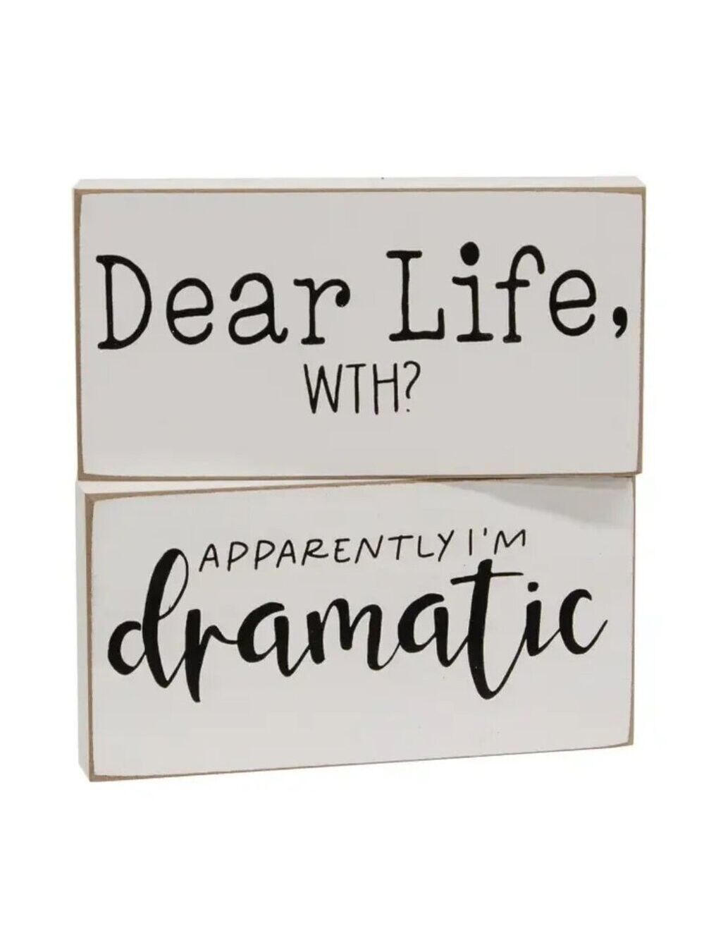 ($10) Dramatic Sign Set - Picture 2 of 2